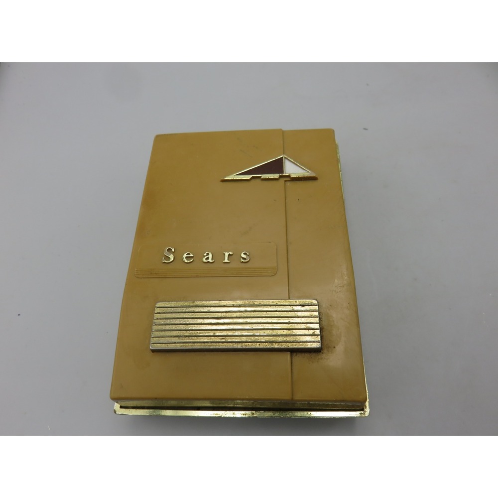 Vintage Sears Garage Door Opener Remote Control Model 139.37100 Tan Gold USA